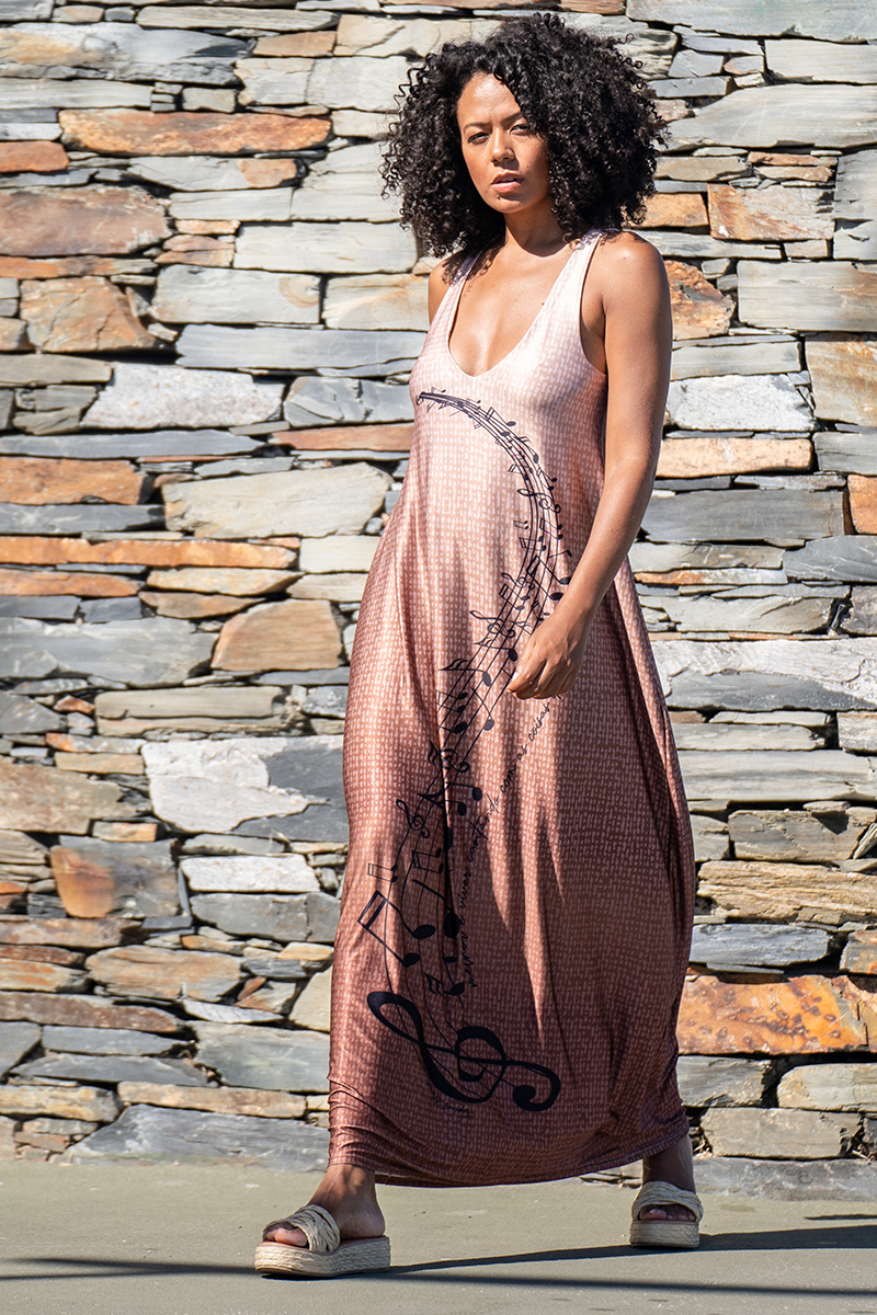 Vestido Sonoridade Lycra Premium