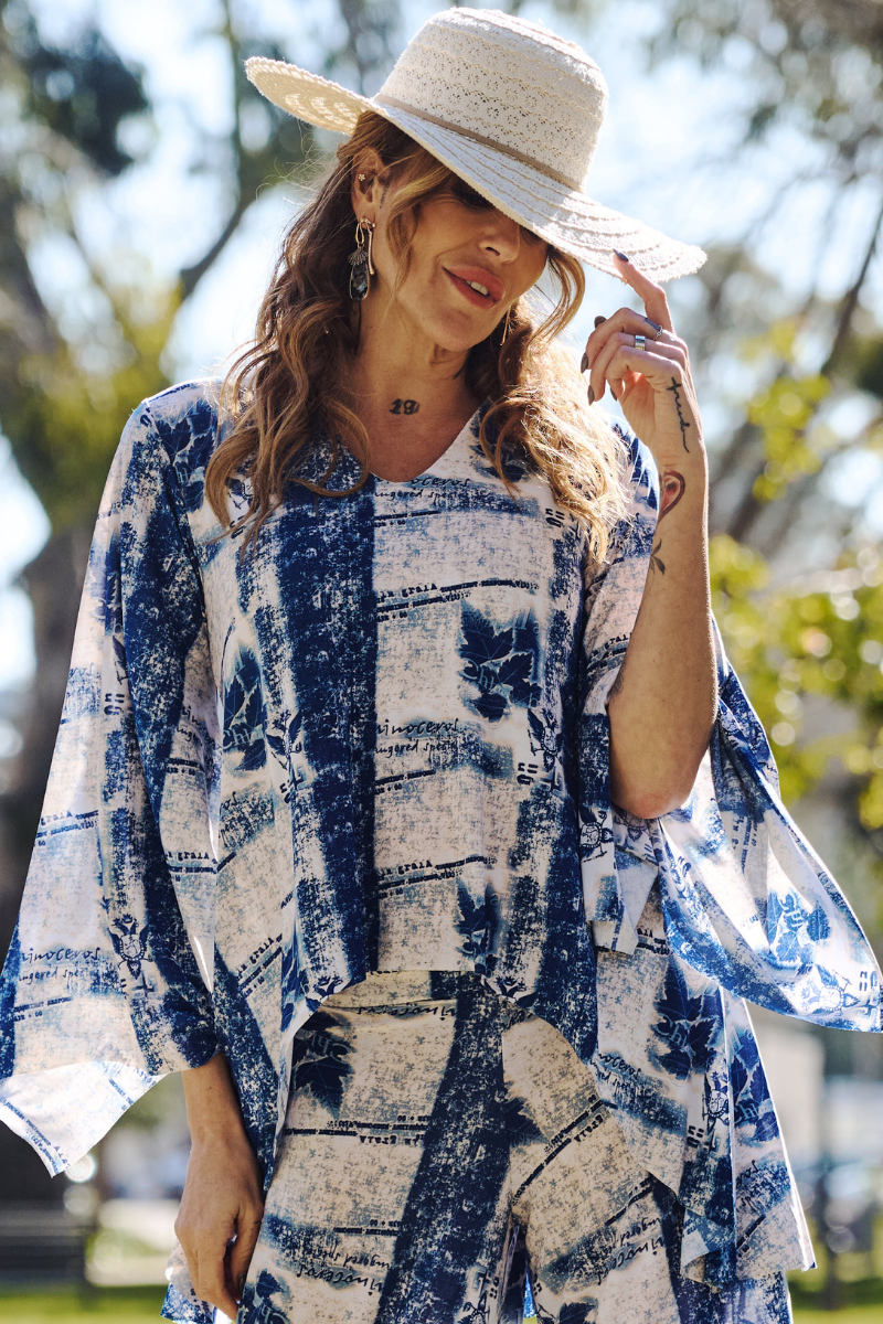 BLUSA LYCRA AQUARELA DO BRASIL