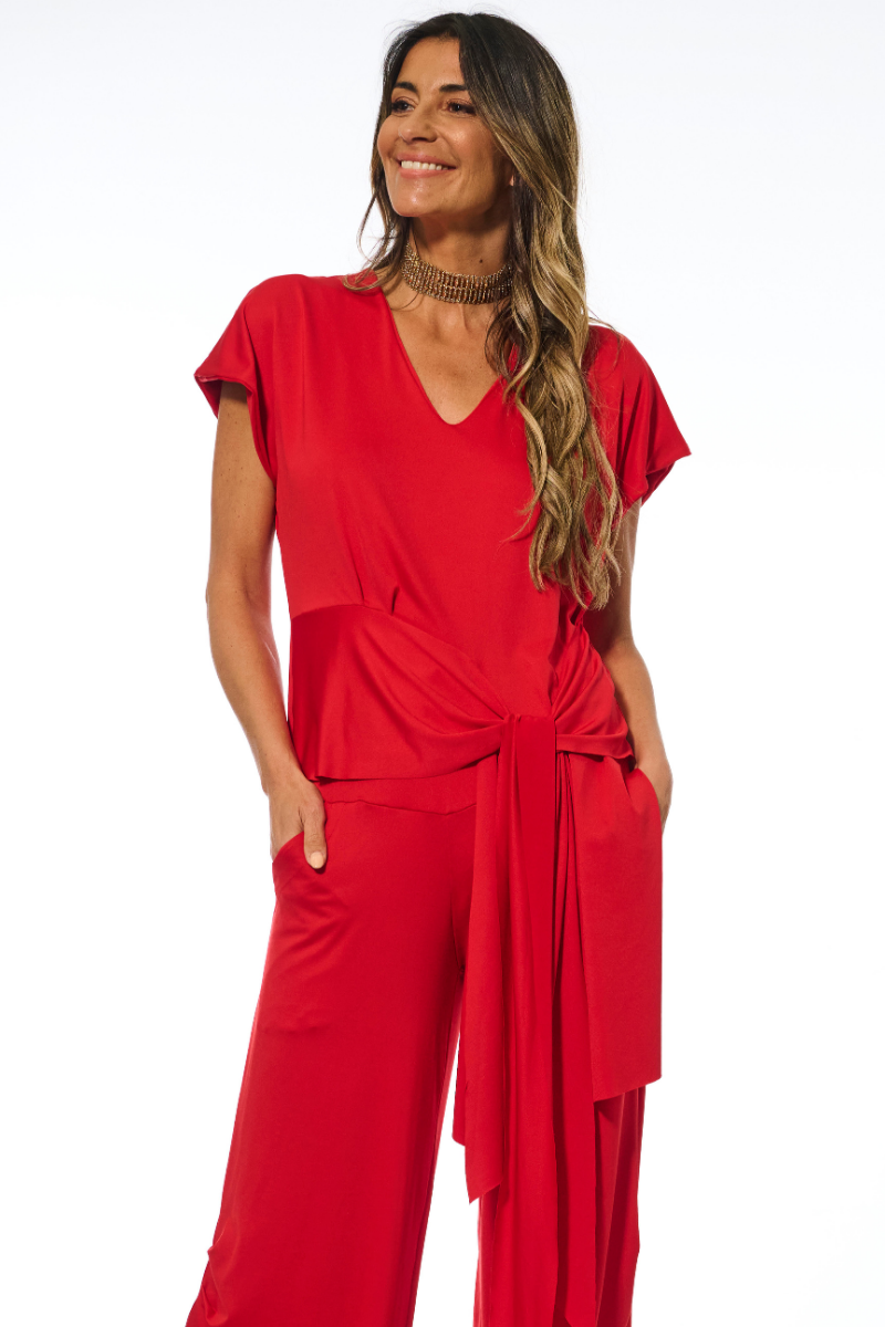 BLUSA LYCRA COM AMARRAÇÃO