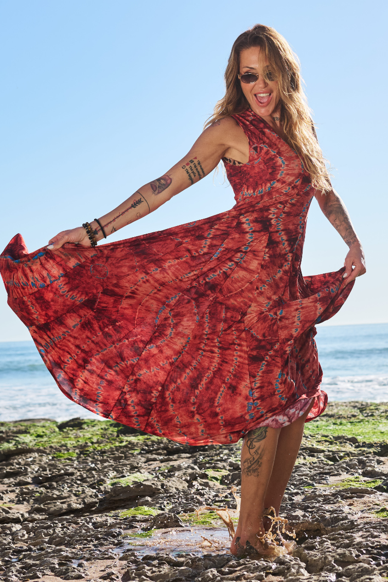 VESTIDO LYCRA COM NESGA