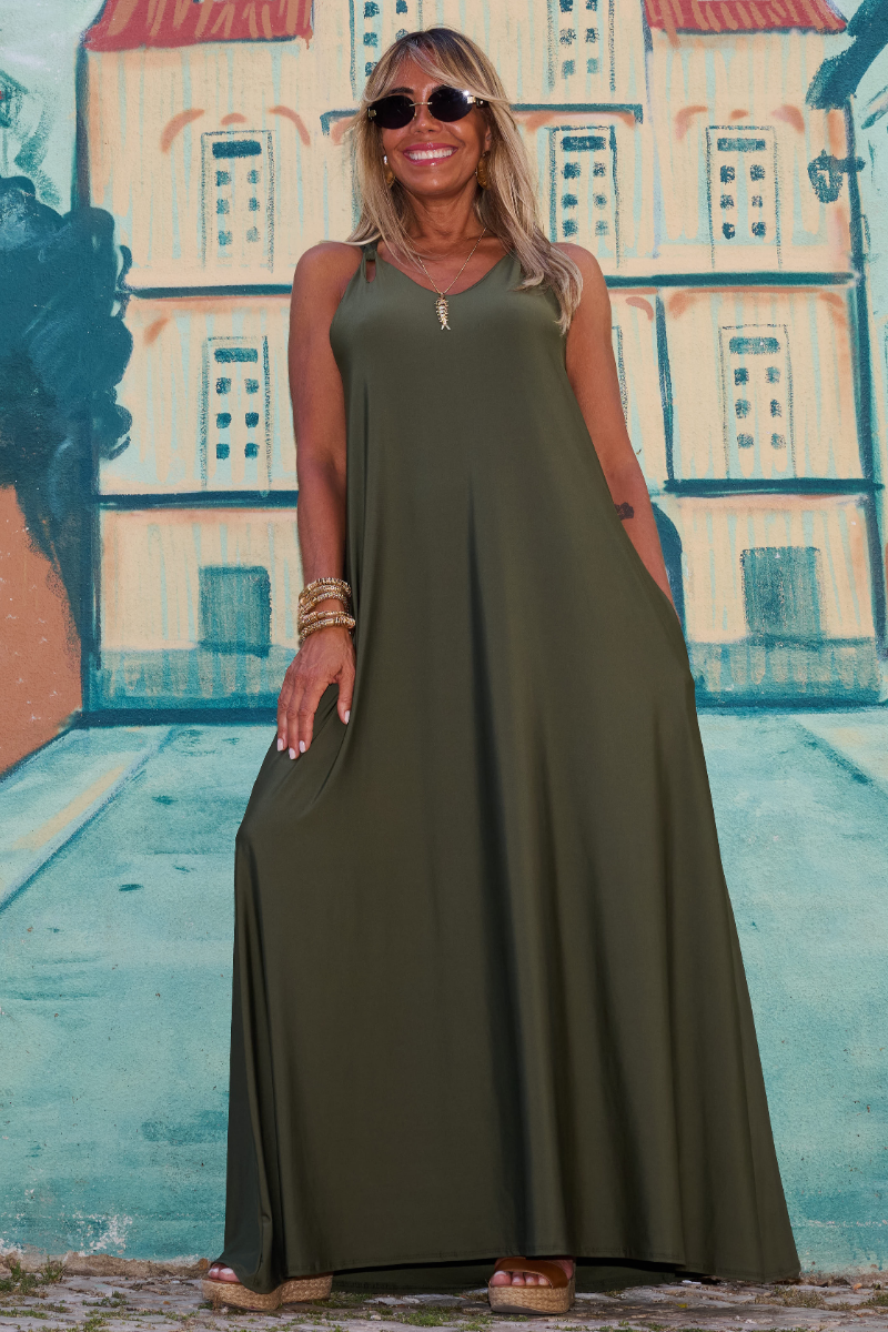 VESTIDO LYCRA LONGO