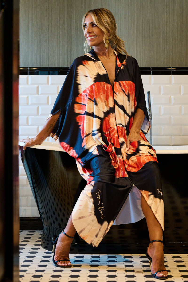 KIMONO FLORES DO MAR